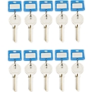 Keychain, 10 pieces, blue
