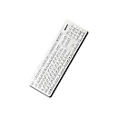 KeySonic KSK-8030 IN - Tastatur - Deutsch - weiß