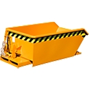 Kiepbak Bauer Mini type MGU 230, hoogte kiepzijde 350 mm, oranje