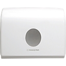 Kimberly-Clark Handdoekdispenser AQUARIUS, klein versie, uitname per vel, B 287 x D 142 x H 159 mm, wit