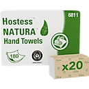 Kimberly-Clark® Paper Towels Hostess™ Natura™ 6811, zig-zag folding, 2-ply, 20 x 180 sheets, recycled paper, gray