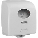 Kimberly Clark rolhanddoekdispenser Aquarius Slimroll, wit