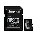 Kingston Canvas Select Plus - Flash-Speicherkarte (microSDHC/SD-Adapter inbegriffen) - 32 GB - A1 / Video Class V10 / UHS Class 1 / Class10 - microSDHC UHS-I