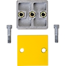 Kit d'extension, pour barrière de protection, jaune