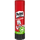 Klebestift PRITT, Multipack 5 x 43 g, anwendbar bei Papier/Pappe/Fotos, umweltschonend, auswaschbar bei 20° C, farblos