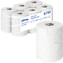 Kleenex® Essuie-tout en rouleau Ultra Slimroll 6781, 2 couches, 6 rouleaux de 100 m, blanc