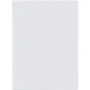 Klemmmappe Biella Attraction, A4, für ca. 25 Blatt, Hoch- & Querformat, mit 4 Magneten & Griffmulde, weiß