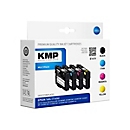 KMP MULTIPACK E141V - 4er-Pack - Schwarz, Gelb, Cyan, Magenta - Tintenpatrone (Alternative zu: Epson 16XL, Epson C13T16344010, Epson C13T16314010, Epson C13T16324010, Epson C13T16334010)
