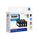 KMP MULTIPACK E218V - 4er-Pack - Schwarz, Gelb, Cyan, Magenta - Tintenpatrone (Alternative zu: Epson 29, Epson T2986)