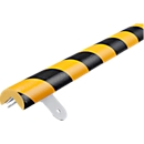 Knuffi® Wall Protection Kit, type A, 1 m piece, yellow/black