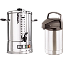Koffiemachine Hogastra® CNS 100 + pomp-thermoskan, gratis