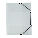 Kolma elasticated file Penda, A4, KolmaFlex, white