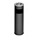 Kombi-Ascher D20, antik-silber