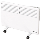 Konvektor Heizgerät SLIM E 1500, mobil oder Wandmontage, 1500 W, 3 Heizstufen, Thermostat, 24 h-/Wochentimer, IP24, B 640 x T 85 x H 400 mm, weiss