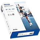 Kopierpapier tecno premium, DIN A4, 80 g/m², hochweiß, 1 Karton = 5 x 500 Blatt