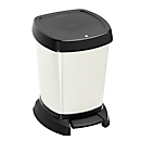 Kosmetikeimer Rotho PASO, 6 l, herausnehmbarer Inneneimer, Kunststoff, cool white