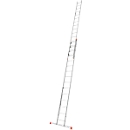 Krause aluminum rung rope access ladder ROBILO 129840, 2 x 15 rungs