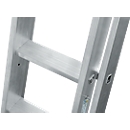Krause tweedelige uitschuifbare ladder, 2 x 12 sporten, TRBS 2121 2-compliant, Trigon dwarsligger