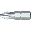 Kreuzschlitz-Pozidriv-Bit WIHA, PZ 1, Antrieb 1/4 Zoll, C 6,3, L 25 mm