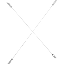 Kreuzverband für Regalsystem R 3000, für Feldbreite 994 mm, Höhe 901 mm