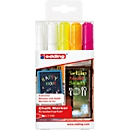 Krijtstiften edding 4095, 2-3 mm, neonkleuren, 5 stuks