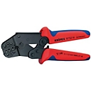 Krimptang, korte uitvoering, L.195 mm, 0,1-1,5 (AWG 27-16) mm², KNIPEX