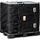 Kuhlmann IBC-Heizmantel, digital, für 1000 l IBC-Container, 2 x 1000 W, Temperaturbereich 0-90 °C, IP40, L 4400 x B 10 x H 1000 mm, schwarz