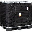 Kuhlmann Manteau chauffant IBC, numérique, pour conteneur IBC 1000 l, 1300 W, plage de température 0-40°C, IP40, L 4400 x l 10 x H 1000 mm, noir