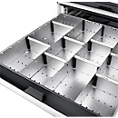 Labelling set, for small parts boxes, 40 labelling clips, W 39 x H 13 mm, plastic