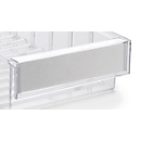 Labels 1123 for drawers 3020/4020/5020/6020, W 176 x H 41 mm, cardboard, white, 10 pieces