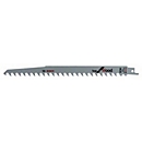 Lame de scie sabre S 1542 K L.240mm L.19mm TPI 3 8,5mm 5 pces/carte