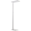 Lampadaire LED ALCO, blanc, couleur de lumière blanc neutre, 80W, intensité lumineuse variable, avec capteur de lumière du jour &amp; de mouvement