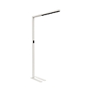 Lampadaire LED Maul MAULsirius colour vario sensor, 80 W, 8750 lm, 3000-5500 K, lumière directe/indirecte, dimmable en continu, aluminium &amp; acier, blanc