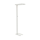 Lampadaire LED MAULjuvis, intensité lumineuse variable, détecteur de mouvement et de lumière du jour, blanc