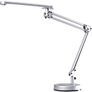 Lampe de bureau HANSA, Pied, argent