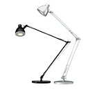Lampe de bureau LED Valencia, noir