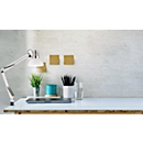 Lampe de table Pit - flexible et individuelle, gris mat