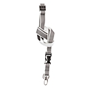 Lanière pour porte-badge/porte-nom Tarifold, L 20 x H 550 mm, réfléchissant, blanc, 10 pces.