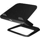 Laptop Ständer Fellowes Hana™ LT, für 1 Laptop bis 19" & bis 4,5 kg, höhenverstell-/drehbar, Kabelmanagement, B 342 x T 396 x H 102 mm, schwarz