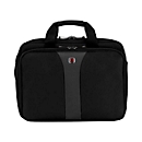 Laptop Tasche Wenger Legacy 16, Laptops bis 16", Laptopfach, Trolleybefestigung, B 400 x H 310 x L 180 mm, 15 l, Polyester/Nylon, schwarz/grau