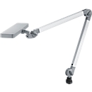 LED arm-mounted luminaire Waldmann ALD, 16 W, 1250 lm, Light colour 5000 K, dust grey