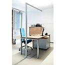 LED floor lamp LENS, dimmable, with daylight sensor, direct/indirect lighting, for single workstation