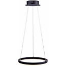 LED pendant luminaire TITUS, height adjustable, infinitely dimmable, LED replaceable, Ø 400 mm