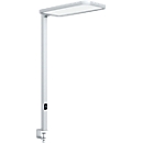 LED table clamp lamp dotlux STUDIOButler Table, 80 W, 8800 lm, 4000 K, direct/indirect light, infinitely dimmable, clamp width 60 mm, aluminium