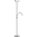 Led-uplighter, dimmer, nikkel mat
