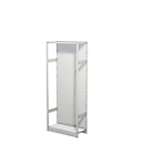 Leeg archiefrek PROGRESS 500 T, basissectie, met achterwand, H 1900 x B 750 x D 340 mm