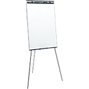 Legamaster Sketch Easy flipover, magnetisch bord, in hoogte verstelbaar, statiefvoet, incl. plateau, B 680 x H 1050 mm, zwart en wit