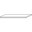 Legbord voor breedte 800, B 725 x D 350 mm, lichtgrijs