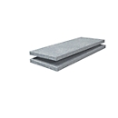 Legbord, voor legbordstelling, 800 x 350 mm, gegalvaniseerd, 2 stuks