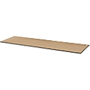 Legbord voor werktafel, B 1250 x D 1000 mm,
